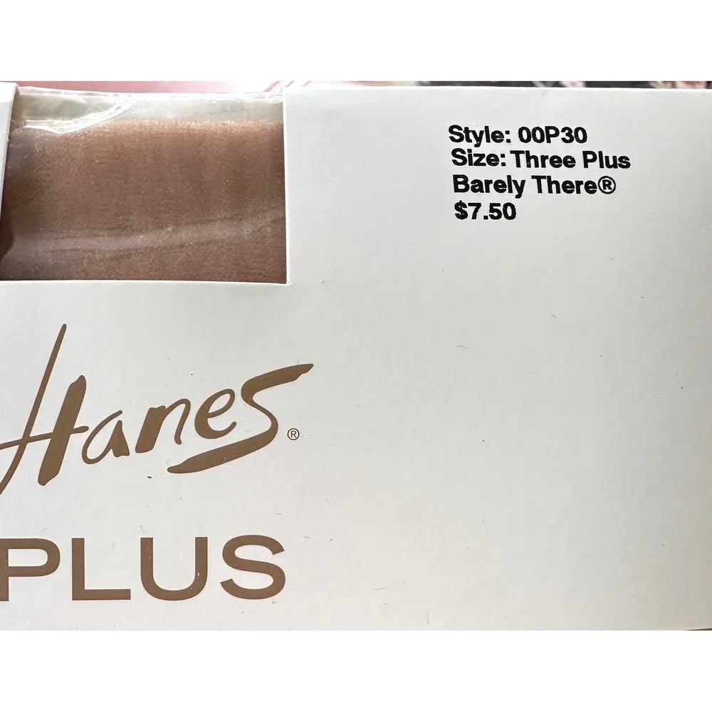 Hanes Plus Absolutely Ultra Sheer Pantyhose & Curves Sheer Socks Bundle 3X 4X